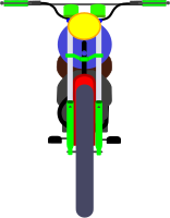 2 motos de face