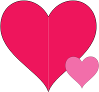 Double Hearts Doodle