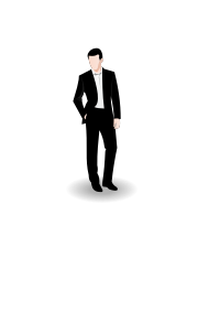 Business man vector