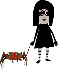 Pet Spider Girl