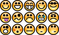 Glossy Smiley Set 3