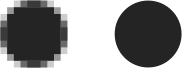 Bitmap vs. vector
