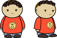 Miserable - Mix and math comic character