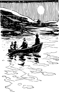 In a Boat at Night
