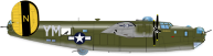 B-24 J BOMBER