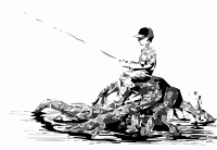 boyfishing (autotrace)