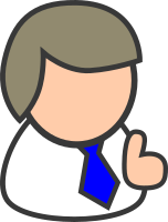 people biz - male blue