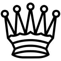 Chess tile - Queen 3