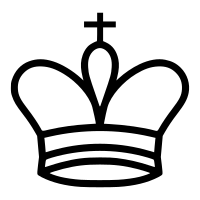 Chess tile - King 3