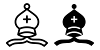 Chess tile - Bishop