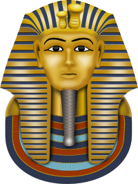 Golden mask Tutanchamun