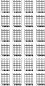 guitar chord sheet