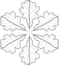 Fall Leaves Coloring Page