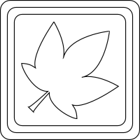 Autumn Icon Coloring page