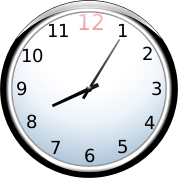 clock with numbers
