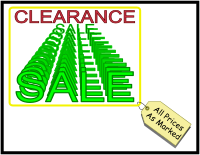 Clearance Sale