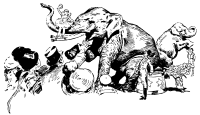 Circus scene