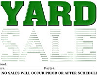 Yard Sale
