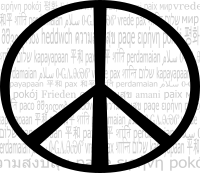 International Multilingual Peace Mark