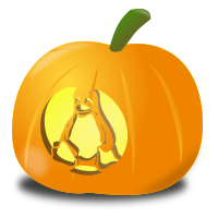 Tux pumpkin
