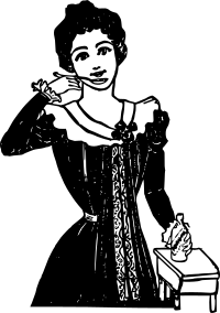 Woman with Medicine