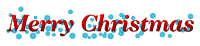 Merry Christmas banner