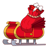 Sleigh of Santa Claus