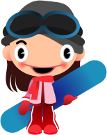 speaking snowboard girl