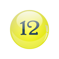 12 Lotto Ball