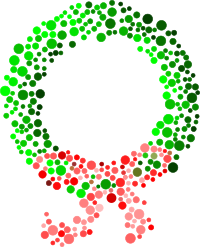 Dot Wreath
