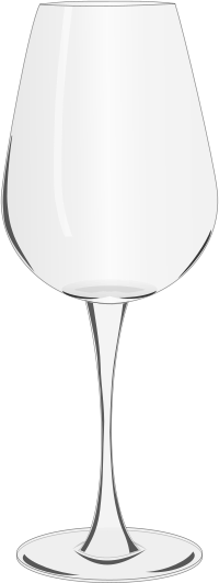 White wine glass