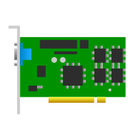 PCI video card icon