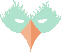Vogelmaske