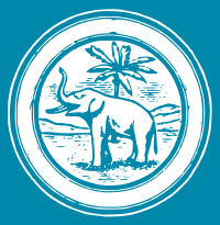 Elephant in a Circle Frame