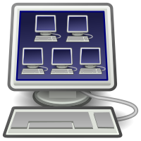 Virtualization Icon For Virtual Machines