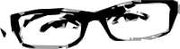 Glasses with eyes