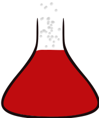 Red Potion with bubbles