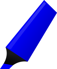 Blue Highlighter