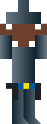 Cowboy Panicking (Abstract Vector Pixel Art)