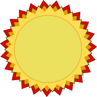 Blank Award of Medal and Achievement