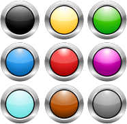 Circle Buttons Steel