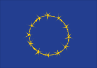 Flag of Fort Europe, EU