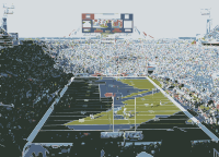 Superbowl Football Stadium Color