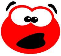 Blob surprised