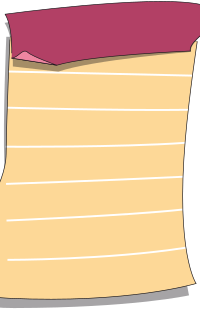 Feuille de carnet - sheet book