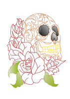 Sugar Skull & Roses