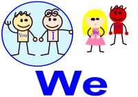 pronoun, we