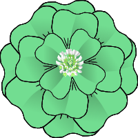 Flower 4 Leaf Clover Corsage-resubmission