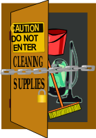 Cleaning supplies