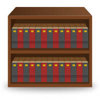 Wooden Bookcase